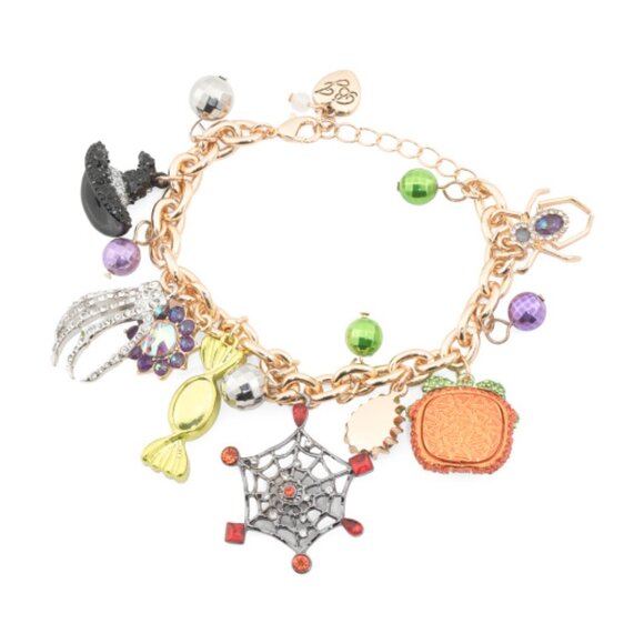 BETSEY JOHNSON Halloween Flex Charm Bracelet - Picture 1 of 2